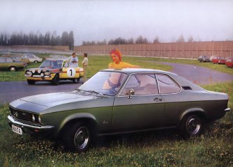 Hiába sportkupé a Manta, az Opel a többi autóját hazsnálta versenyzésre