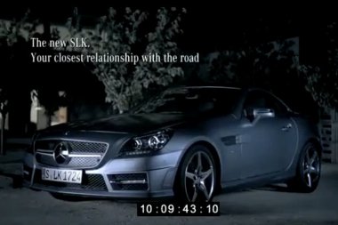 Egy francia nyelvű videó került fel internetre a még be sem mutatott Mercedes SLK-ról