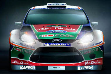 Teljes harci díszben prezentálták a Fiesta WRC-t