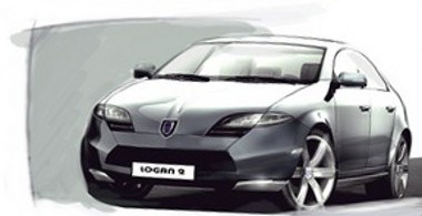 Ennyire modern azért nem lesz az új Dacia Logan, ami 2012-ben kerül a kereskedésekbe