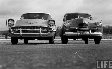 Már 1957-ben látható volt a szovjet ipar lemaradása - legalábbis ami az autókat illeti