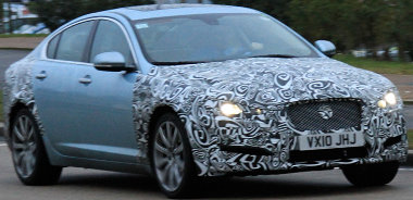 Frankfurtig még titkolják a Jaguar XF modellfrissítését
