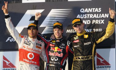 Vettelt tizenegyedik alkalommal intették le elsőként, Hamiltonnak ez a 37., míg Petrovnak az első dobogós helyezése