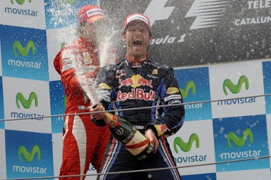 Tavaly Mark Webber nyert Spanyolországban