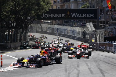A rajt simán ment Monacóban, a verseny vége azonban kaotikus lett