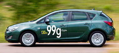 Nőtt a teljesítmény, csökkent a fogyasztás az Opel Astra ecoFLEX esetén. Az árról még nincs információ