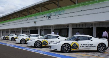 Világszerte négy helyen tartanak Lotus Driving Academy képzéseket, közülük az egyik a Hungaroring
