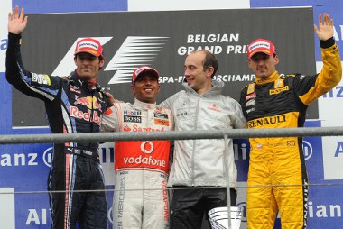 Tavaly Kubica ott volt a dobogón Belgiumban
