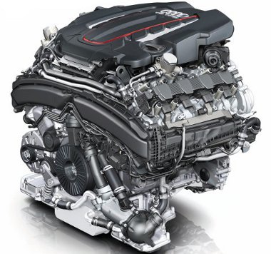 V8 TFSI: 420 lóerő, 550 Nm