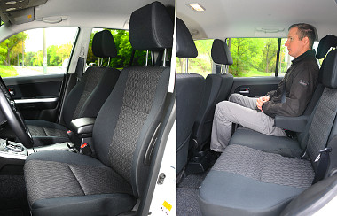 Plusz pontok: kényelmes és tágas a Suzuki terepjáró utastere