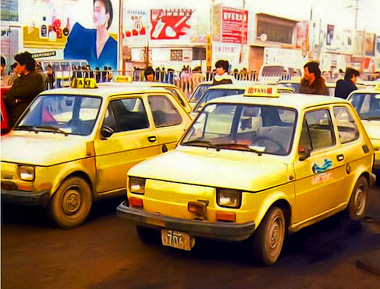 Taxik a nyolcvanas évek elején