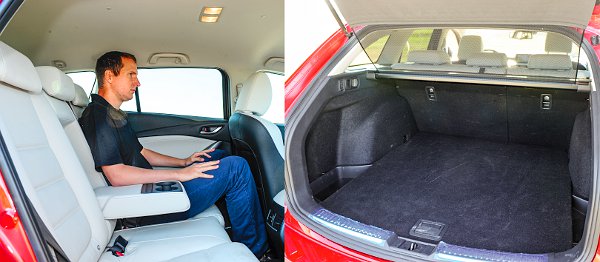 A 6-os az első Mazda, melyhez hátsó ülésfűtés is elérhető! Átlagos méretű a csomagtartó