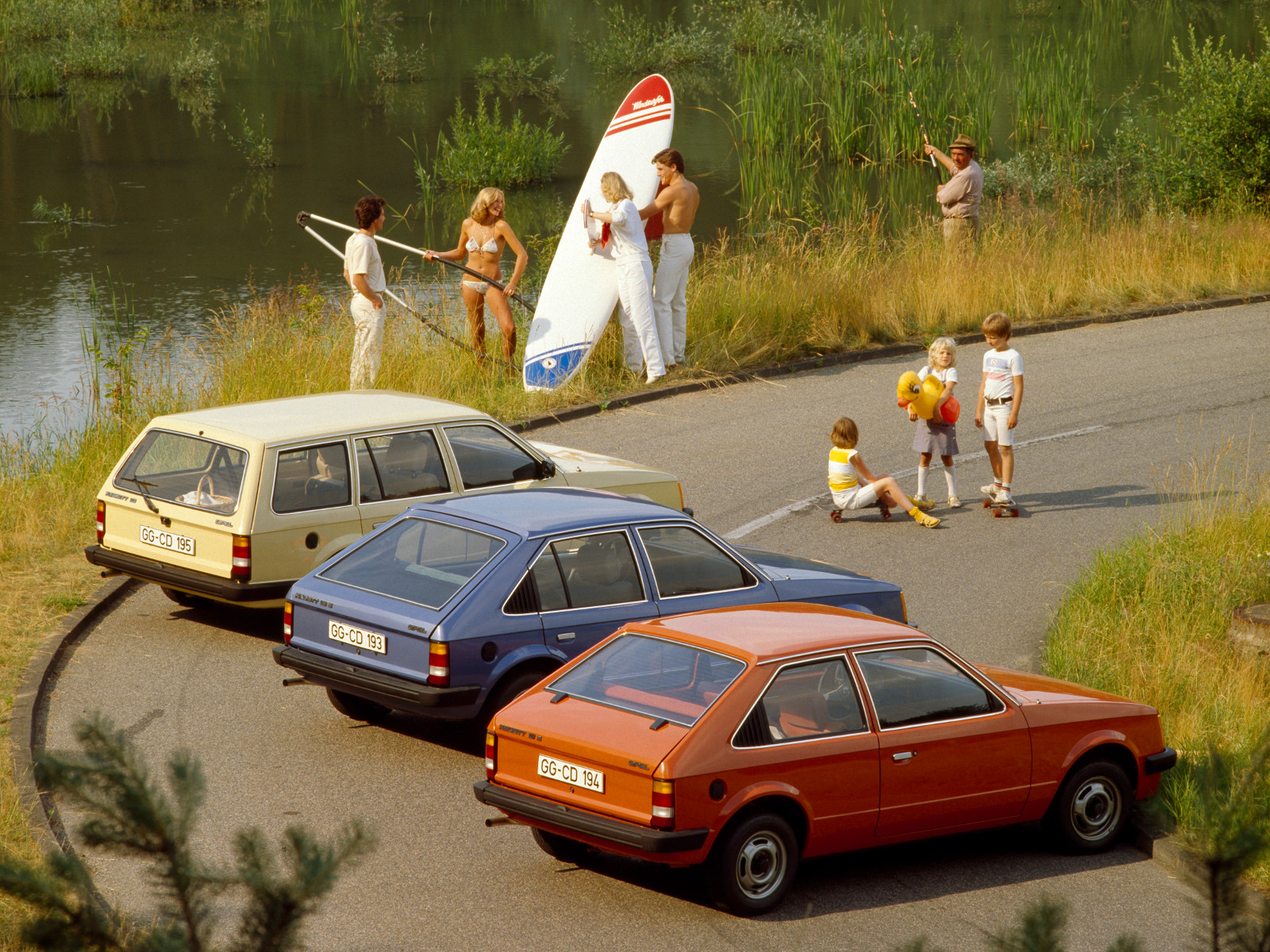 A magyar utakon sem ritkák a Kadett D típusok, amelyek elsőkerékhajtásukkal jelentettek újdonságot az Opel-családban