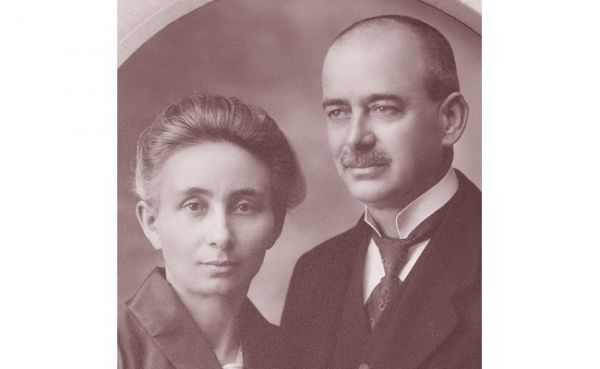 Idősebb Varga Gyula és neje