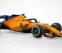 A McLaren új konstrukciója, az MCL33 (Fotó: McLaren)
