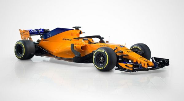 A McLaren új konstrukciója, az MCL33 (Fotó: McLaren)