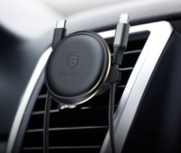 Baseus Magnetic Air Vent szellőzőrácsba illeszthető mágneses tartó. Elegáns és modern. Forrás: Etuo.hu